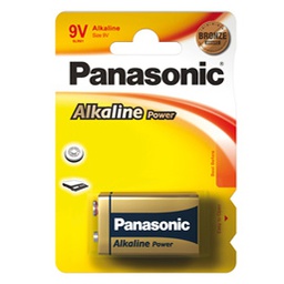 [57377] BLISTER PILA TRANSISTOR 9V ALKALINE PANASONIC