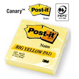 [38517] BLOCCO 200fg Post-it  Giallo Canary 100x100mm 5635