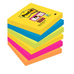 [74010] BLOCCO 90FOGLIETTI POST-IT  SUPER STICKY 76X76MM 654-6SS RIO- RIO DE JANEIRO