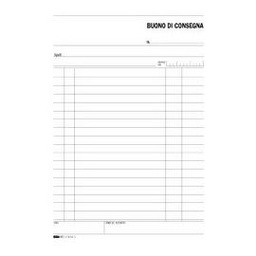 [50281] BLOCCO BUONI DI CONSEGNA 50/50 23X15CM RIC E5209C