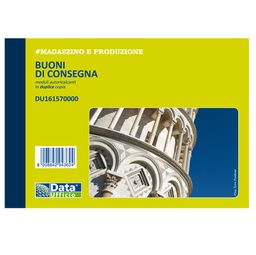 [90880] Blocco buoni di consegna 50/50copie autor. 11,5x16,5cm DU161570000