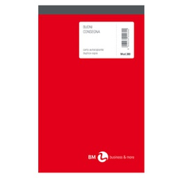[71206] BLOCCO BUONI DI CONSEGNA 50fogli 2 copie ric 150x225mm art 380 BM