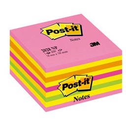 [44717] BLOCCO CUBO 450foglietti Post-itÂ® 76x76mm 2028-NP ROSA GUAVA