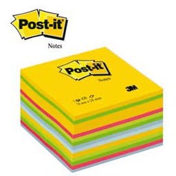 [64202] BLOCCO CUBO 450foglietti Post-itÂ® 76x76mm 2030-U ULTRACOLOR