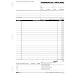 [50260] BLOCCO DDT 50/50 FOGLI AUTORIC. 29,7X21 E5216C