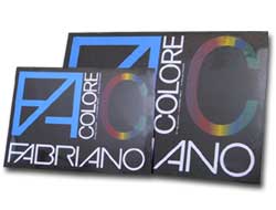 [34948] BLOCCO FACOLORE (33X48CM 25FG 220GR 5 COLORI FABRIANO