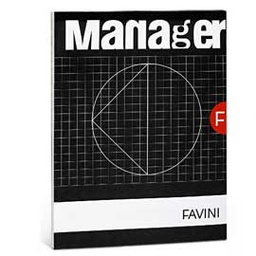 [32641] BLOCCO MANAGER 210x297cm 10mm 90FG 80GR FAVINI