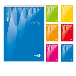 [69585] BLOCCO NOTE DERBY 210x297mm 70fg 60gr PM 5mm BM