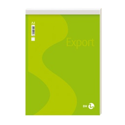 [71164] BLOCCO NOTE EXPORT 150x210mm 50gr 50fg 5mm BM