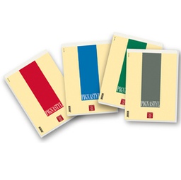 [51041] BLOCCO PIGNASTYL 210X297MM 1RIGO 70FG 80GR A4 PIGNA