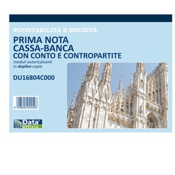 [90901] Blocco prima nota cassa 50/50copie autor. 21,5x29,7cm DU16804C000