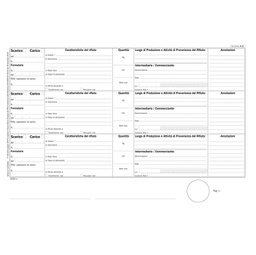 [88638] Blocco registro carico/scarico rifiuti Mod.A 100 copie DU165820000 Data Ufficio