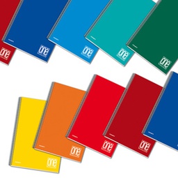 [83027] Blocco spiralato A4 4x4 1rigo 80gr One Color Blasetti