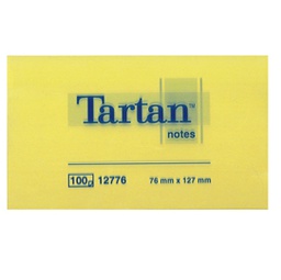 [32040] BLOCCO TARTAN (TM 12776 GIALLO 76X127MM 100FG 63GR