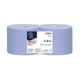 [70866] BOBINA PULIUNTO BLU SUPERIOR MICROGOFFRATO 500 strappi - 190mt
