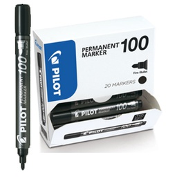 [80500] BONUS PACK 15+5 MARCATORE PERMANENTE 100 NERO P.TONDA 4.5MM PILOT