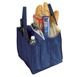 [95300] Borsa per la spesa a scomparti Comby Bag 30x30x30cm blu