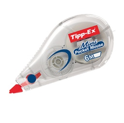 [49927] Box 10 correttore a nastro Mini Pocket Mouse 5mmx6mt TIPP-EX
