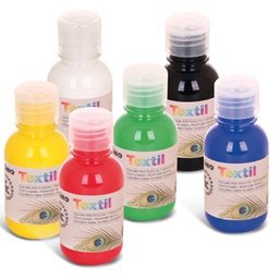 [79448] BOX 6 COLORI ASSORTITI 125ml PER TESSUTI PRIMO(delist
