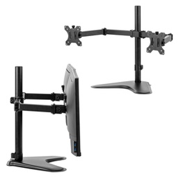 [82789] Braccio portamonitor doppio oriz ad appoggio libero Professional Series Fellowes