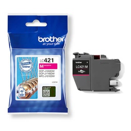 [BROLC421M] Brother Cartuccia Magenta da 200 pagine per DCPJ1050DW e MFCJ1010DW