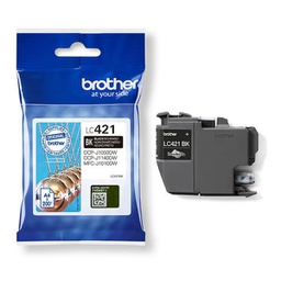 [BROLC421BK] Brother Cartuccia nero da 200 pagine per DCPJ1050DW e MFCJ1010DW