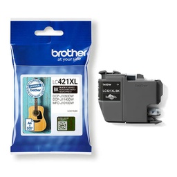 [BROLC421XLBK] Brother Cartuccia Nero da 500 pagine per DCPJ1050DW e MFCJ1010DW