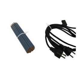 [76628] BUSTA 100 FASCETTE IN NYLON 200X2,5 MM BIANCO