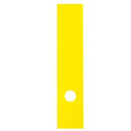 [45801] Busta 10 copridorso CDR-P PVC adesivi giallo 7x34,5cm SEI ROTA