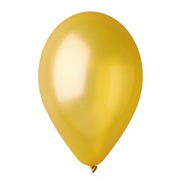 [94617] Busta 16 palloncini D26cm metal oro Big Party