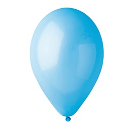 [85908] Busta 16 palloncini in lattice D30cm celeste Big Party