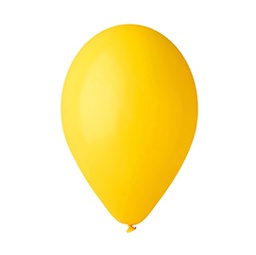 [85922] Busta 16 palloncini in lattice D30cm giallo Big Party