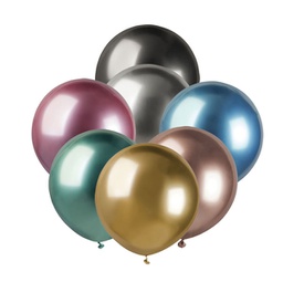 [94619] Busta 25 palloncini D48cm metal glossy assortiti Big Party