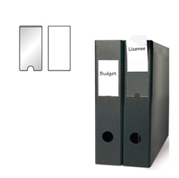 [39049] Busta 3 portaetichette PPL adesive trasparenti 75x150mm 10350 Djois