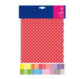 [91580] BUSTA 48 PEZZE IN TESSUTO DIM. 20X30CM FANTASIE E COLORI ASSORTITI DECO