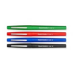 [77216] BUSTA 4 COLORI CLASSIC PENNARELLO FLAIR NYLON PAPERMATE