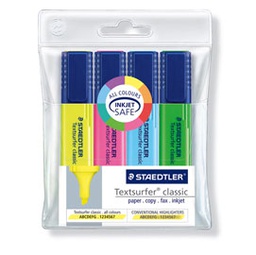 [44744] BUSTA 4 EVIDENZIATORI TEXTSURFER CLASSIC 364 STAEDTLER