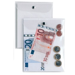 [46765] BUSTA CON BOTTONE PRESS 7E 18X24CM