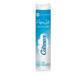 [91631] Busta da 100 dischetti levatrucco in cotone Cotoneve