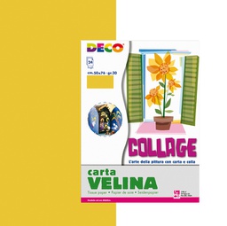 [89147] Busta di carta velina 24fg 50x76cm oro DECO