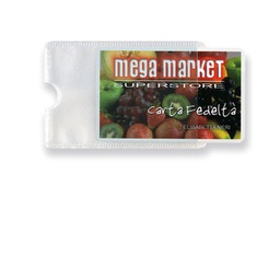 [89442] Busta porta card 1P TRASP. 1 tasca 5,8X8,7CM Sei rota