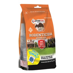 [95717] Busta rodenticida da 150gr pasta blu Protemax