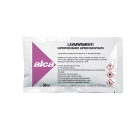 [74160] BUSTINA 50ML LAVAPAVIMENTI Linea Monodose Alca