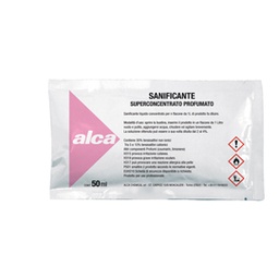 [74161] Bustina 50ml igienizzante super concentrato-profumato Linea Monodose Alca