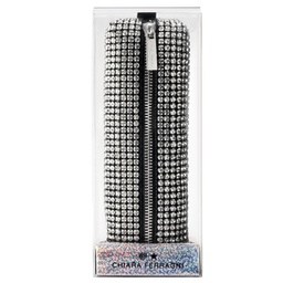 [97000] Bustina astuccio strass c/zip 19,5x7,5x5,5cm Chiara Ferragni collezione 2023