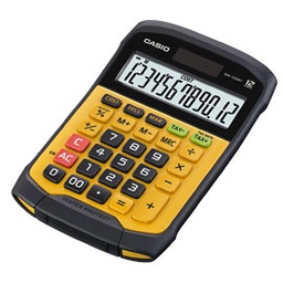 [77555] CALCOLATRICE DA TAVOLO WATER PROOF WM-320MT CASIO