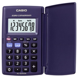 [47524] CALCOLATRICE HL-820VERA 8 CIFRE TASCABILE CASIO