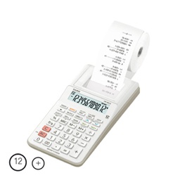 [80345] CALCOLATRICE SCRIVENTE 12 CIFRE HR-8RCE BIANCO CASIO