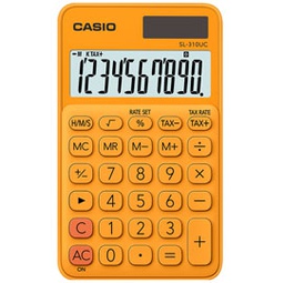 [82863] Calcolatrice tascabile SL-310UC arancio CASIO