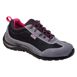 [82131] Calzatura di sicurezza Como S1P SRC nero/fucsia N 41